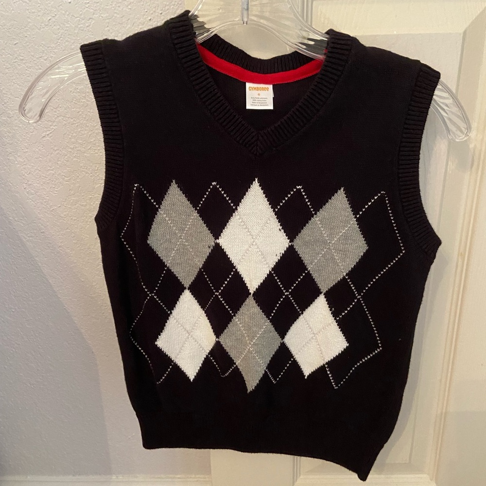 Gymboree Holiday Vest Boys